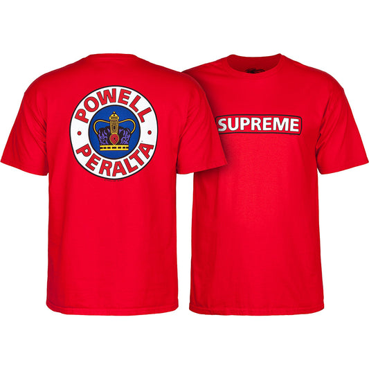 Powell Peralta Supreme T-Shirt Red