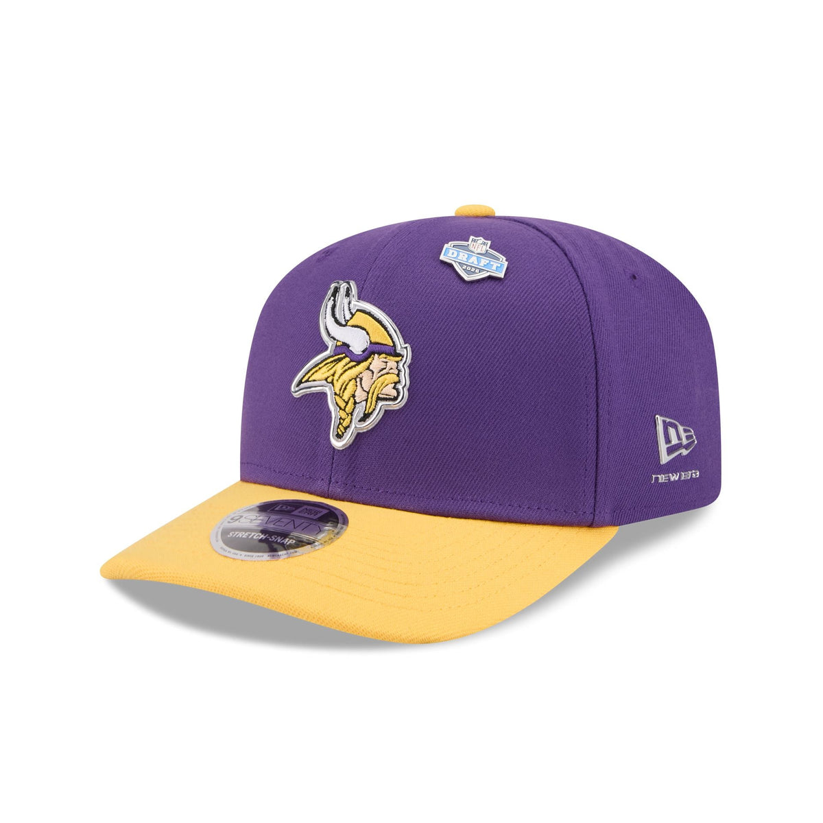 MINNESOTA VIKINGS 9SEVENTY 2026 DRAFT NEW ERA 2TONE SNAPBACK HAT