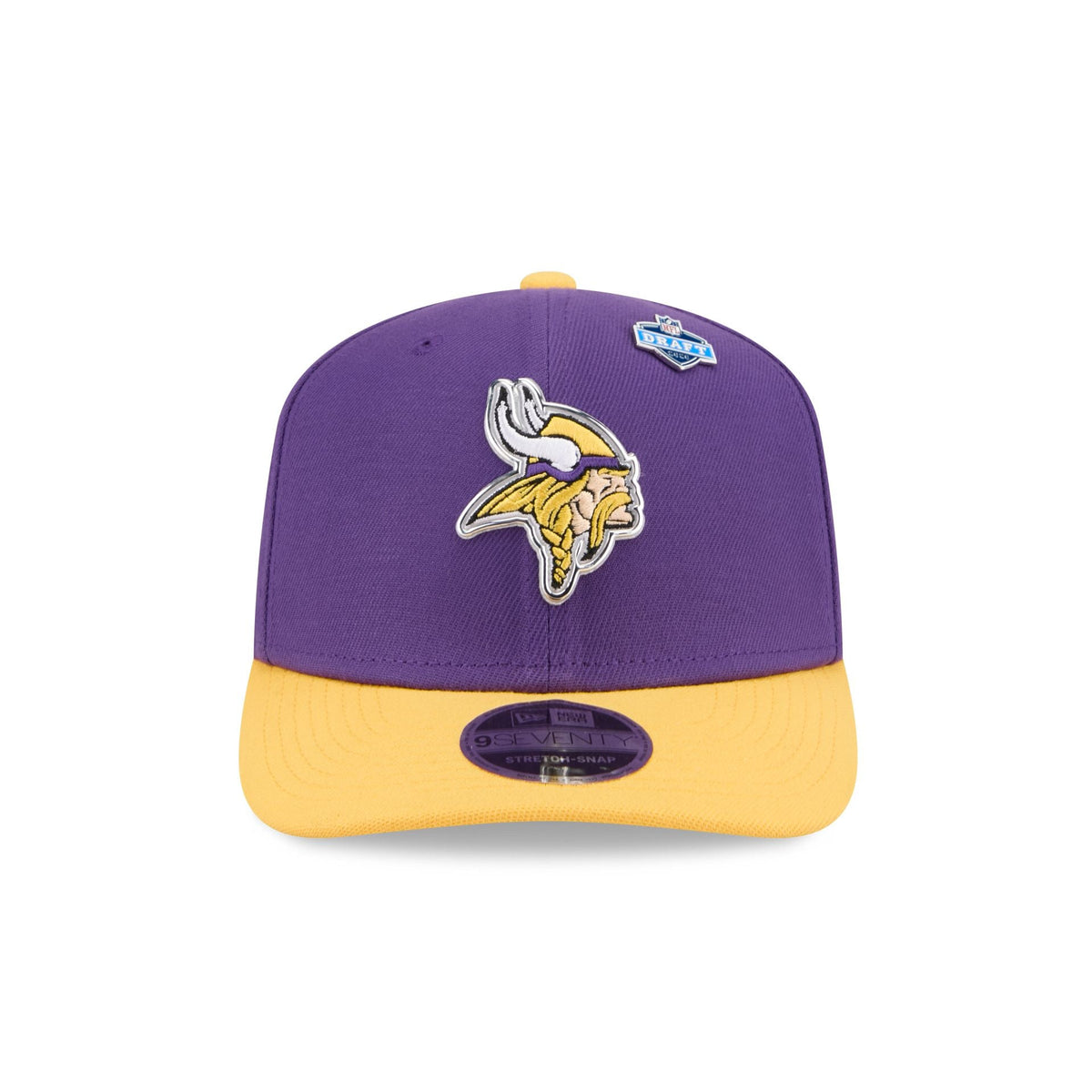 MINNESOTA VIKINGS 9SEVENTY 2026 DRAFT NEW ERA 2TONE SNAPBACK HAT