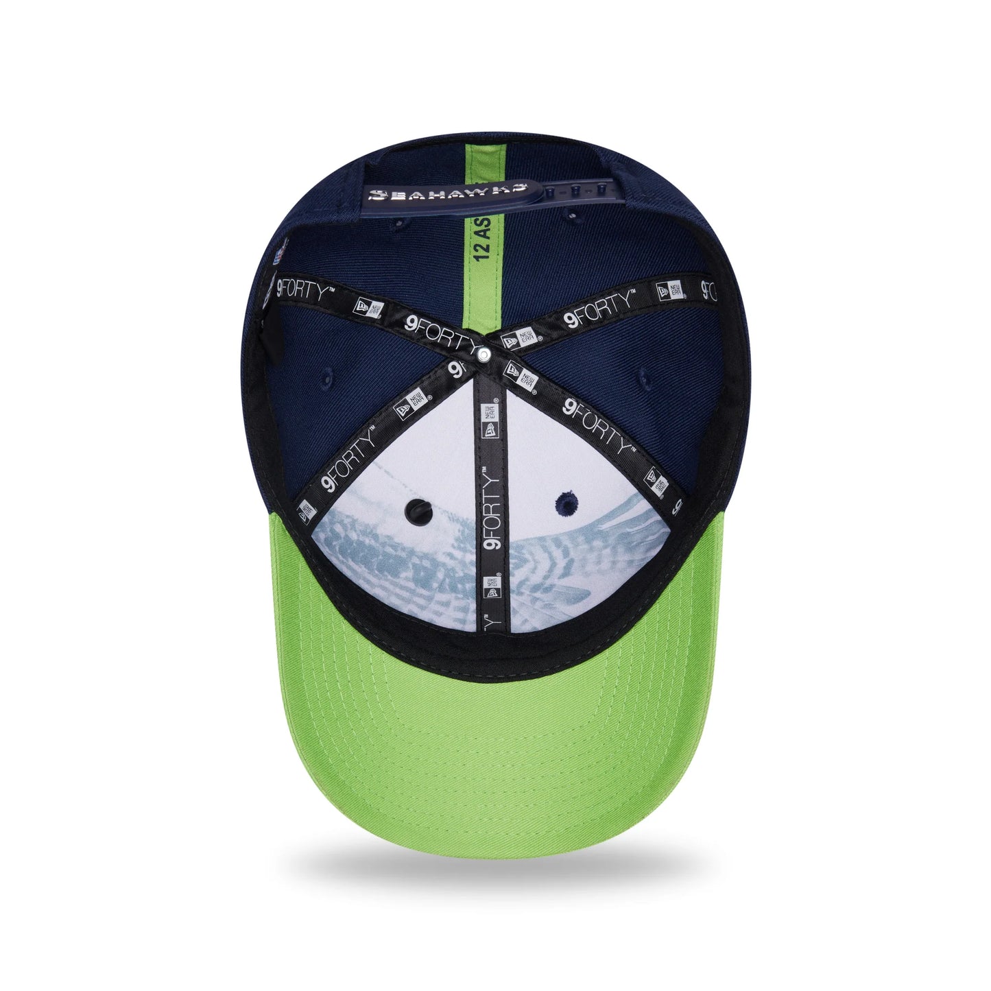 SEATTLE SEAHAWKS 9FORTY M-CROWN 2026 DRAFT NEW ERA 2TONE SNAPBACK HAT