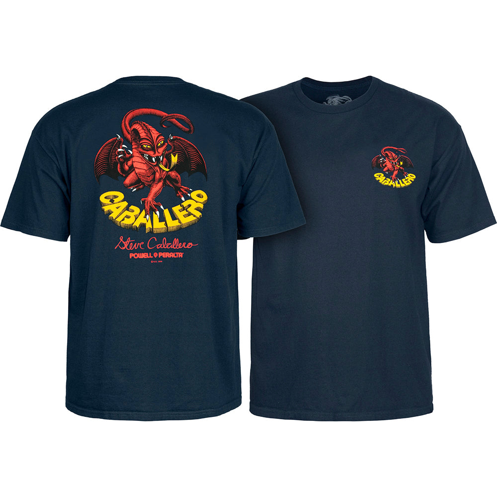 Powell Peralta Steve Caballero Dragon II T-shirt - Navy