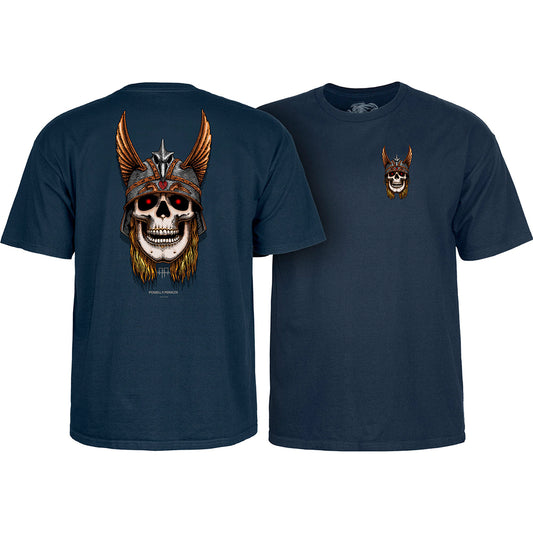 Powell Peralta Andy Anderson Skull T-shirt - Navy