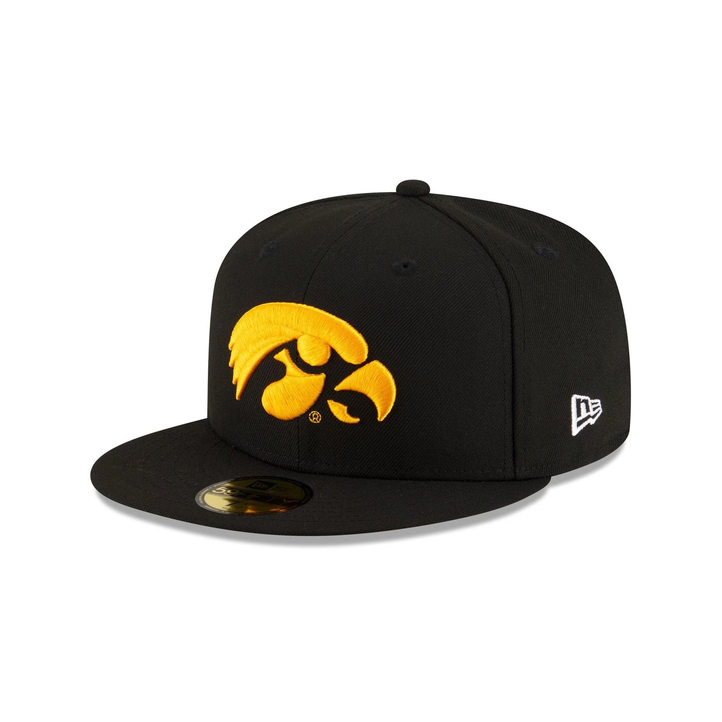 IOWA STATE HAWKEYES 9FIFTY NEW ERA BLACK SNAPBACK HAT