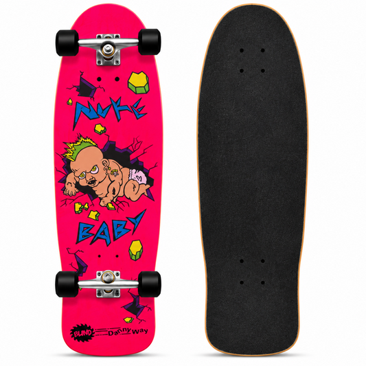 BLIND DANNY WAY NUKE BABY CUSTOM COMPLETE - 9.7"
