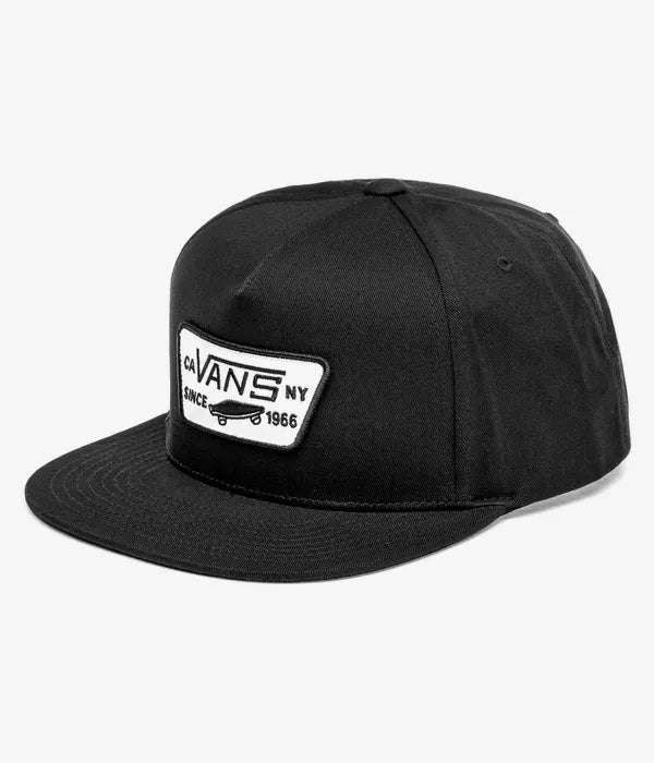 VANS MN Full Patch Snapback True Black