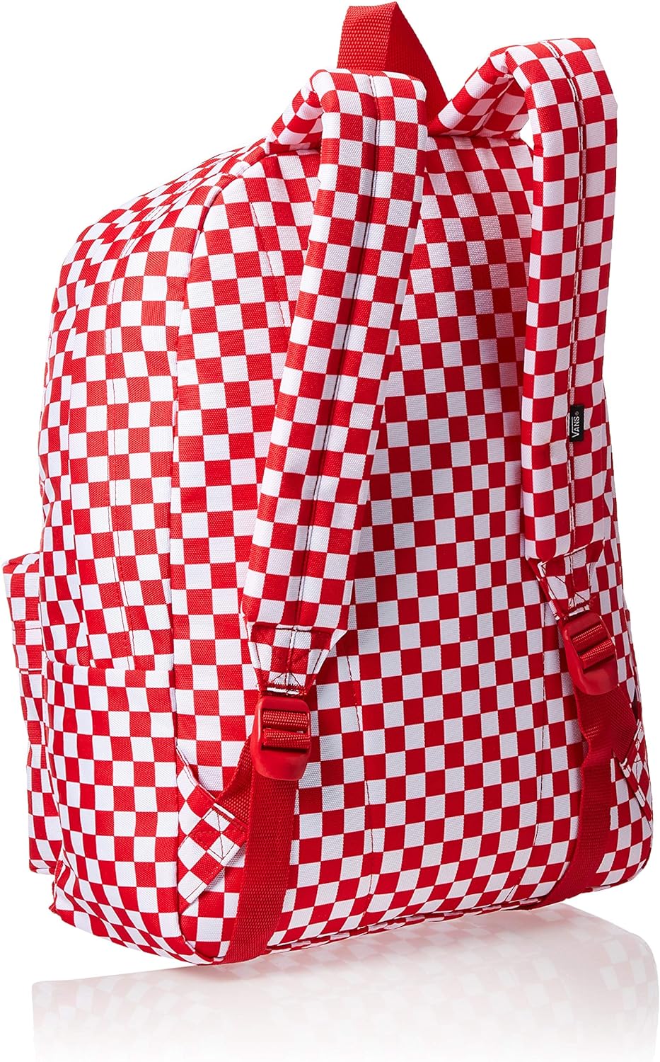 VANS RED CHECKERBOARD BACKPACK 805 skate shop