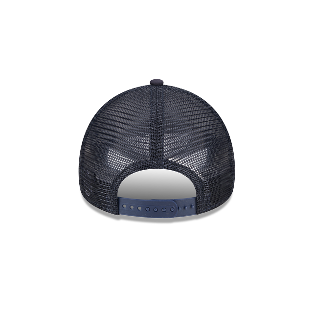 NEW YORK YANKEES 9FORTY A-FRAME NEW ERA DARK NAVY TRUCKER SNAPBACK HAT