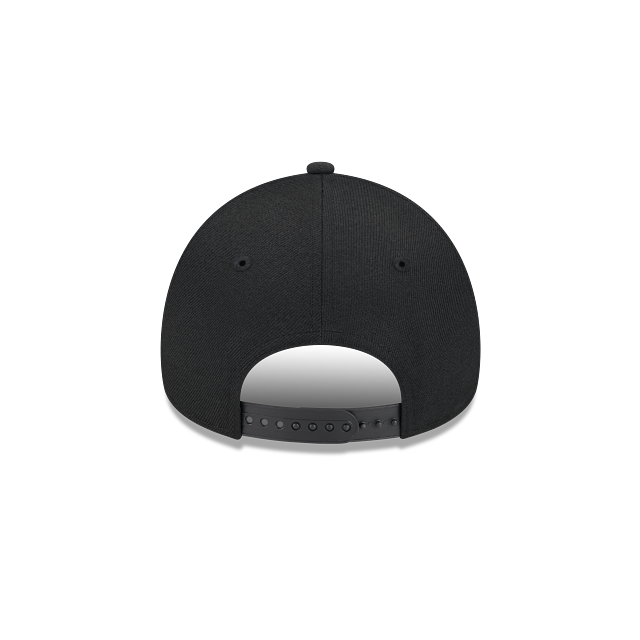 LOS ANGELES DODGERS 9FORTY A-FRAME NEW ERA BLACK SNAPBACK HAT