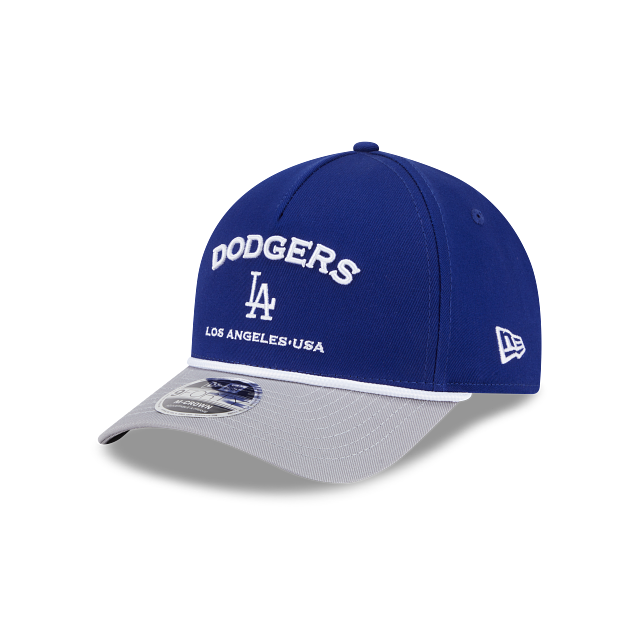 LOS ANGELES DODGERS 9FORTY A-FRAME NEW ERA ROPE 2TONE SNAPBACK HAT