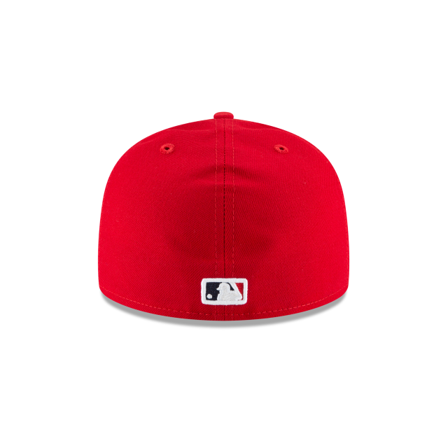 ANAHEIM ANGELS NEW ERA 59FIFTY RED FITTED HAT