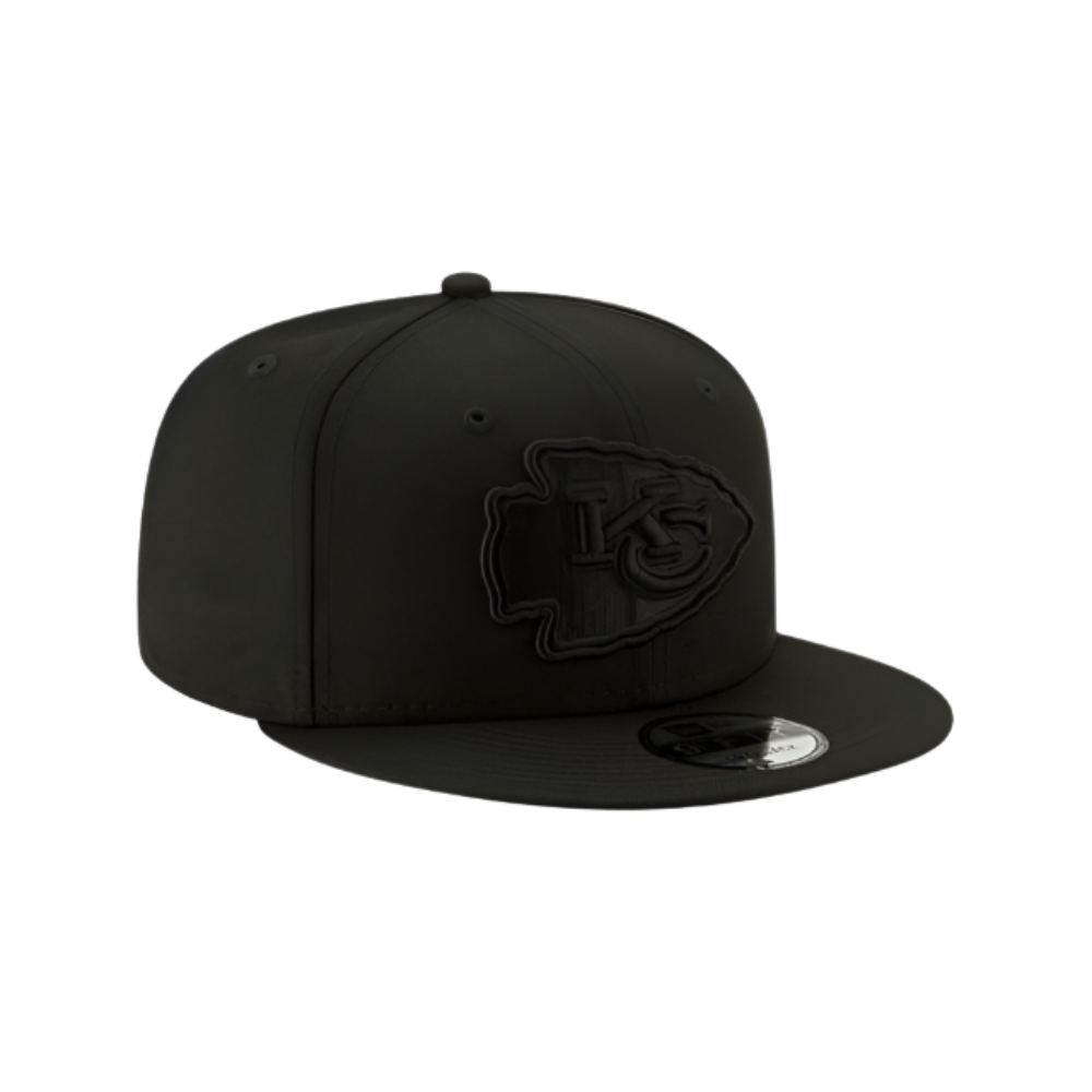 KANSAS CITY CHIEFS 9FIFTY NFL NEW ERA BLACKOUT SNAPBACK HAT