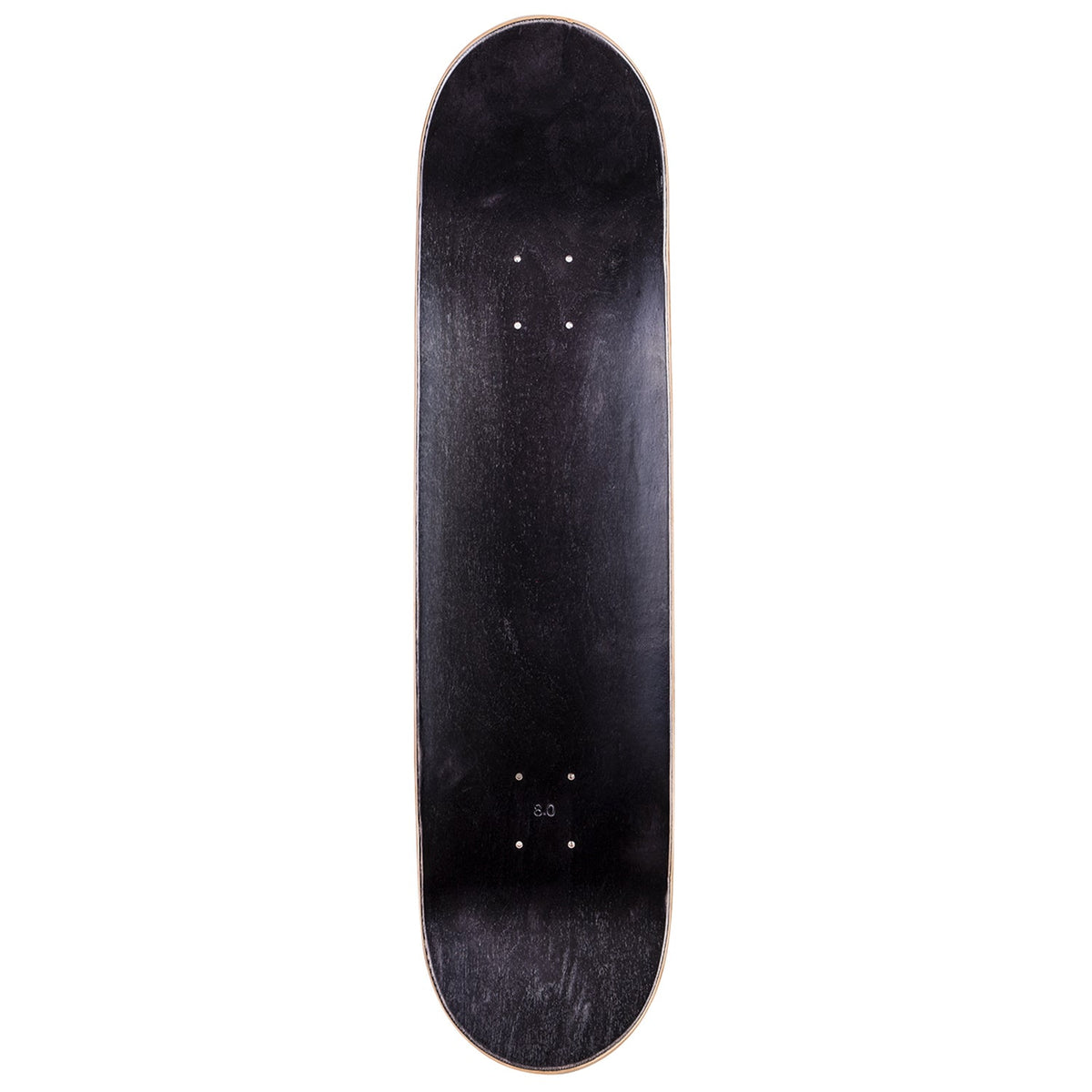 805 Skate blank deck, black stain