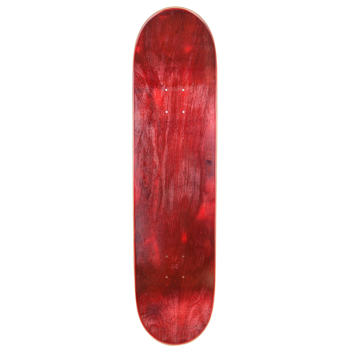805 Skate blank deck, red stain