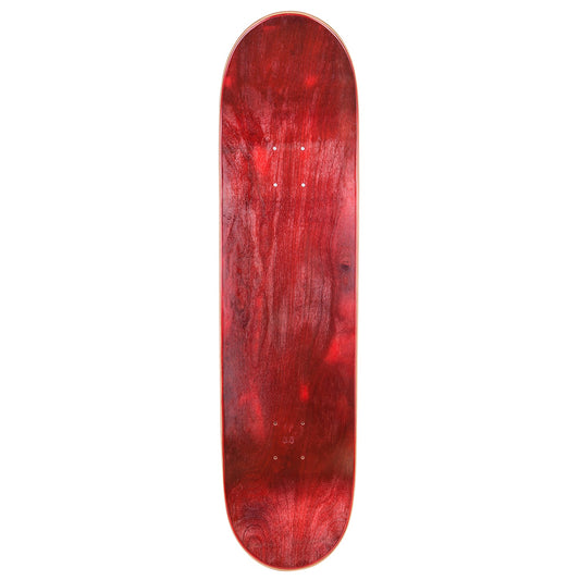 805 Skate blank deck, red stain