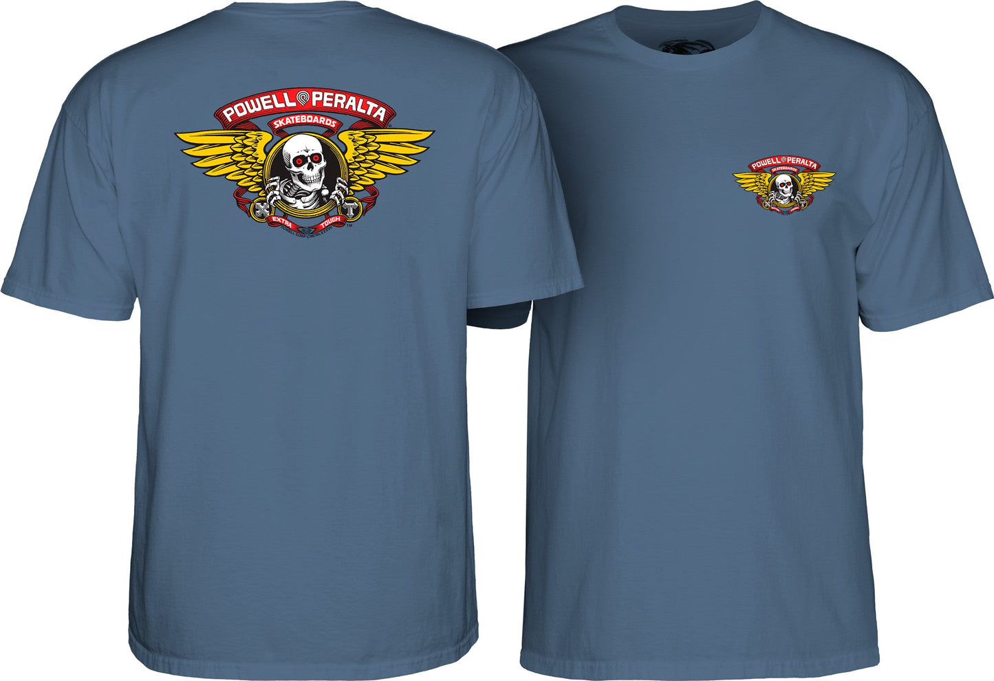 Powell Peralta Winged Ripper T-shirt Indigo Blue