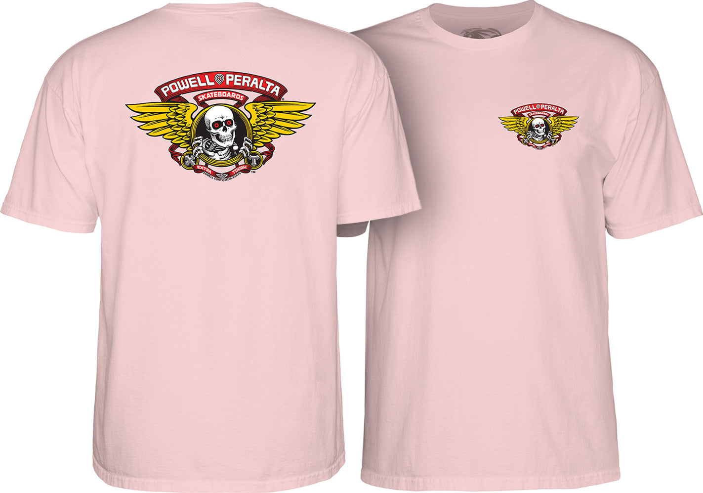 Powell Peralta Winged Ripper T-Shirt Pink