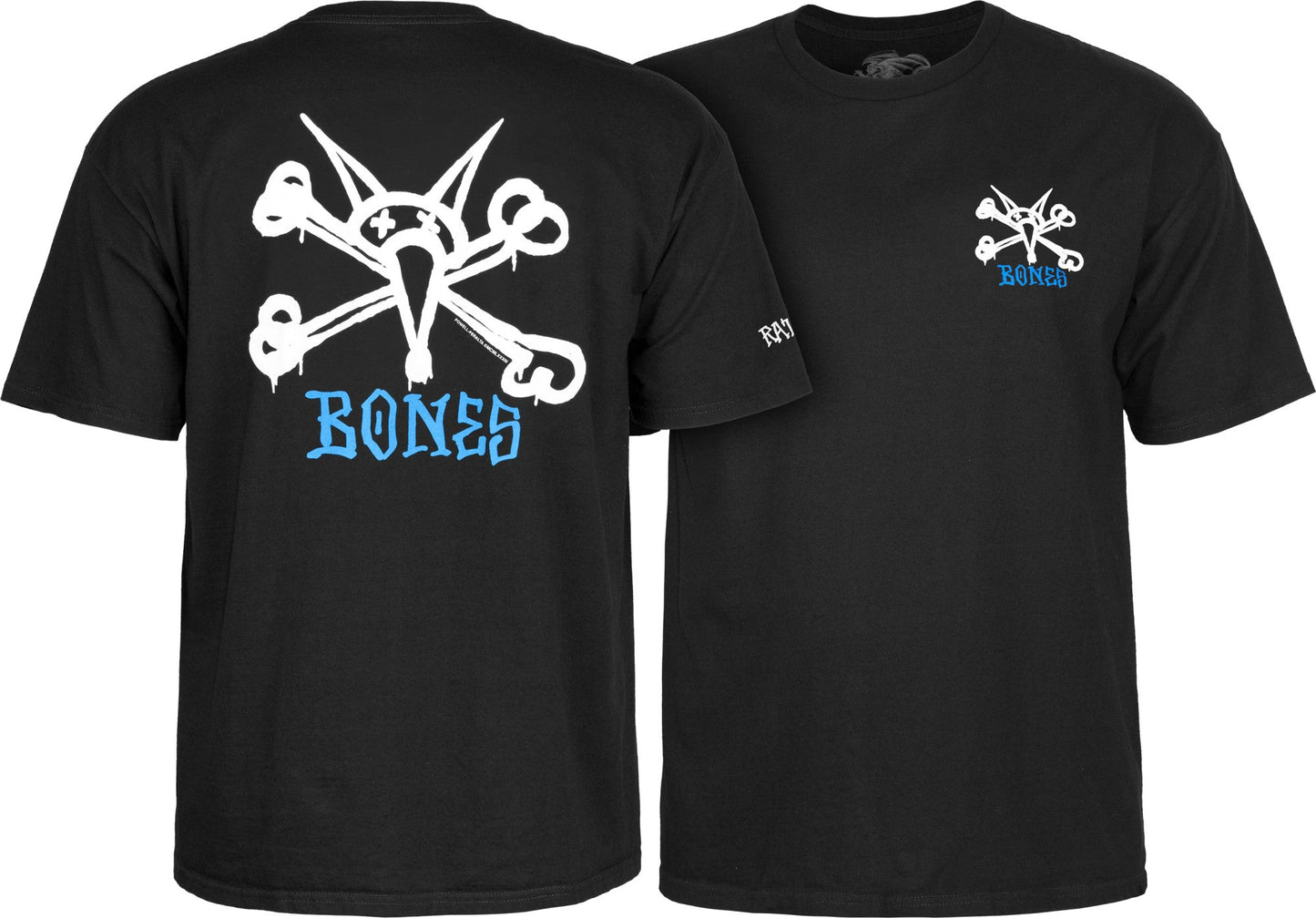 Powell Peralta Rat Bones T-Shirt Black