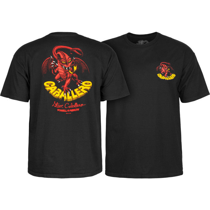 Powell Peralta Steve Caballero Dragon II T-shirt - Black