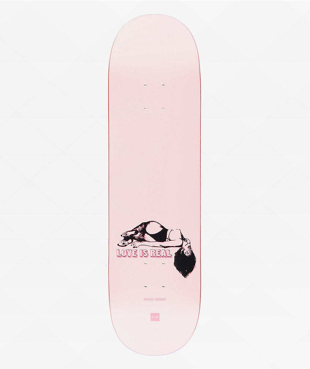 Chocolate Trahan Love Is Real 8.25" Skateboard Deck