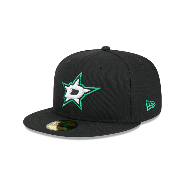 DALLAS STARS NEW ERA NHL 59FIFTY BLACK FITTED HAT