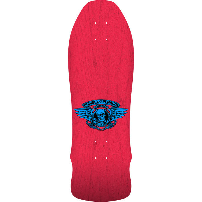 Powell Peralta GeeGah Ripper Reissue Skateboard Deck Red Stain - 9.75 X 30