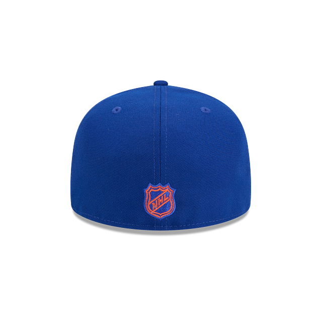 EDMONTON OILERS NEW ERA NHL 59FIFTY BLUE FITTED HAT