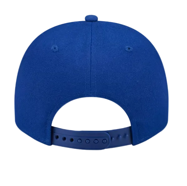 FLORIDA GATORS 9FIFTY A-FRAME NEW ERA NCAA BLUE SCRIPT SNAPBACK HAT