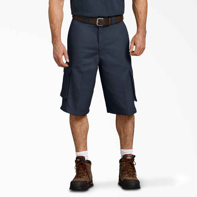 DICKIES LOOSE FIT CARGO SHORTS, 13" - DARK NAVY