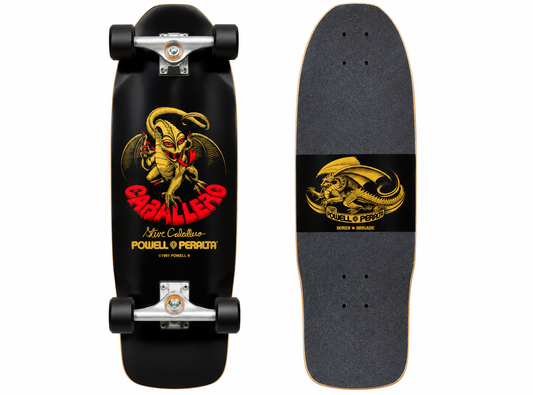 POWELL PERALTA STEVE CABALLERO BONES BRIGADE SERIES 16 LIMITED EDITION CUSTOM COMPLETE - 10.09" x 29.69"