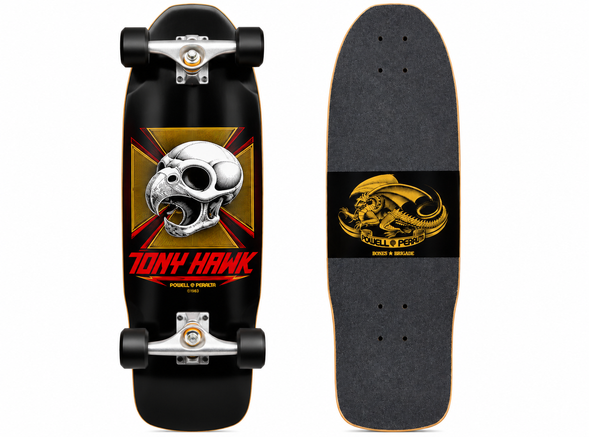 POWELL PERALTA TONY HAWK BONES BRIGADE SERIES 16 LIMITED EDITION CUSTOM COMPLETE - 10.0" x 30.05"