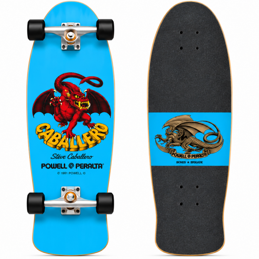 POWELL PERALTA STEVE CABALLERO BONES BRIGADE SERIES 15 LIMITED EDITION CUSTOM COMPLETE - 10.09" x 29.69"
