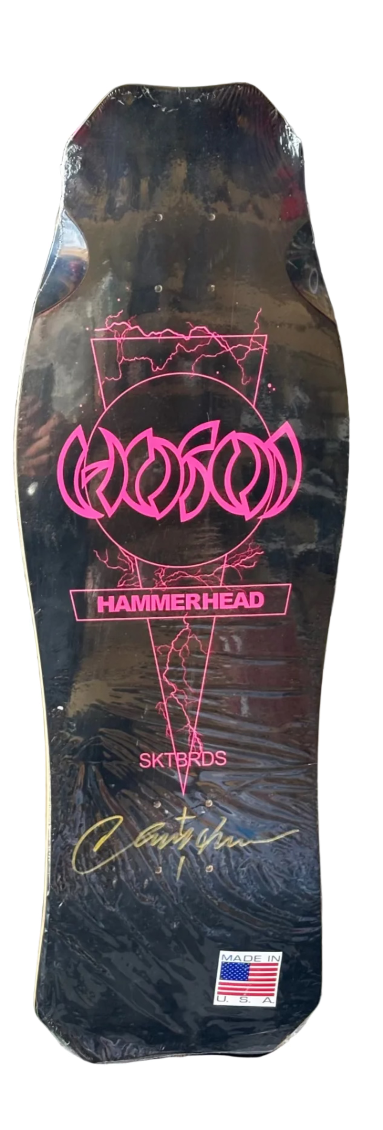 HOSOI O.G. HAMMERHEAD SHOCKER (SIGNED BY HOSOI) PINK DECK – 10.5" X 31"