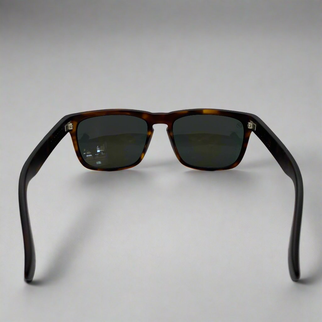 ELECTRIC KNOXVILLE MATTE TORT SUNGLASSES- FIRE CHROME