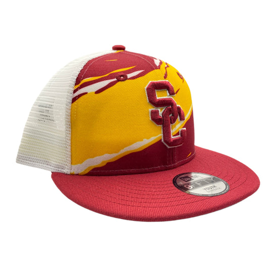 USC TROJANS YOUTH 9FIFTY NEW ERA MESH SNAPBACK HAT