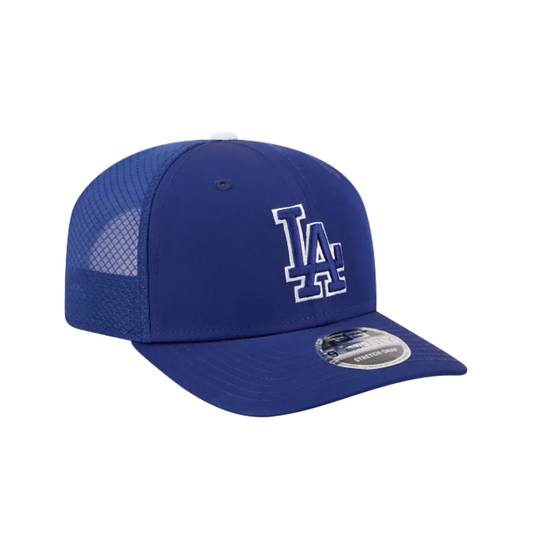LOS ANGELES DODGERS NEW ERA 9SEVENTY 2026 BATTING PRACTICE BLUE SNAPBACK HAT
