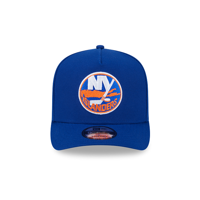 NEW YORK ISLANDERS 9FIFTY A-FRAME NEW ERA NHL BLUE SNAPBACK HAT
