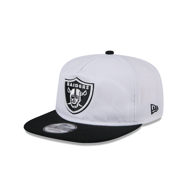 LAS VEGAS RAIDERS 9FIFTY NEW ERA GOLFER TRAINING SNAPBACK HAT