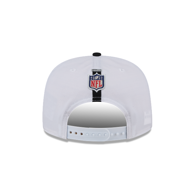 LAS VEGAS RAIDERS 9FIFTY NEW ERA GOLFER TRAINING SNAPBACK HAT