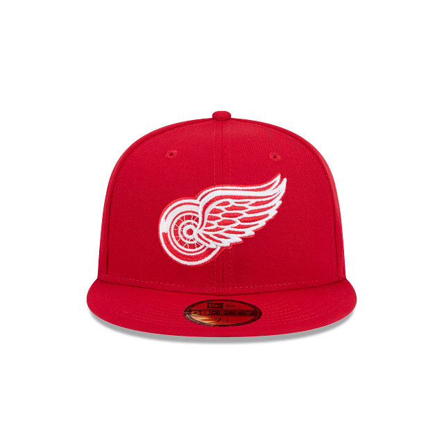 DETROIT REDWINGS NEW ERA NHL 59FIFTY RED FITTED HAT