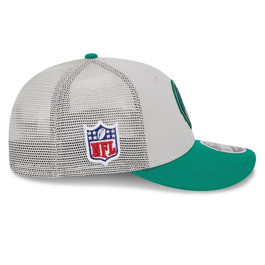 PHILADELPHIA EAGLES 9FIFTY NEW ERA NFL LOW PROFILE TRUCKER SNAPBACK HAT