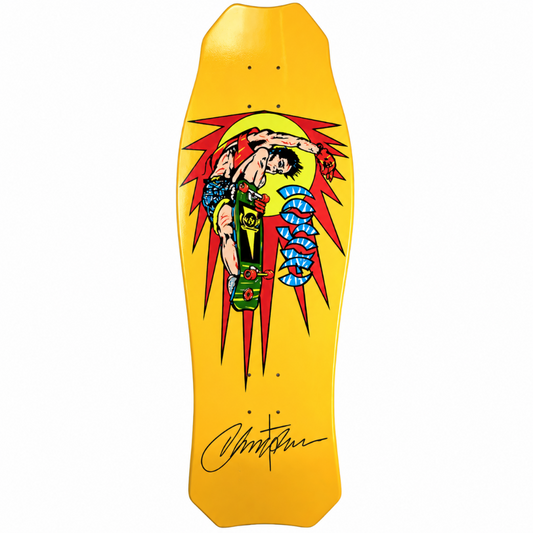 HOSOI ROCKET AIR REISSUE YELLOW DECK (SIGNED BY HOSOI) - 10.25"