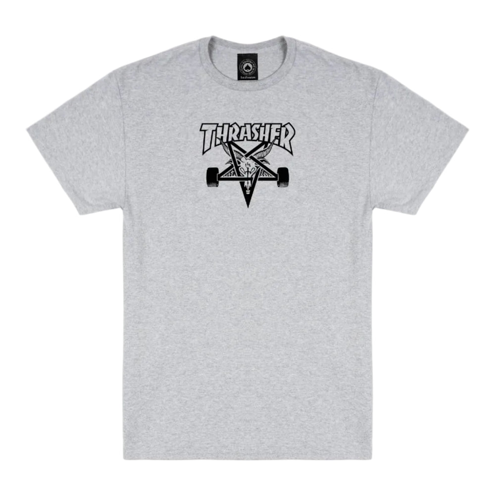 THRASHER SKATEGOAT LOGO T-SHIRT - GREY