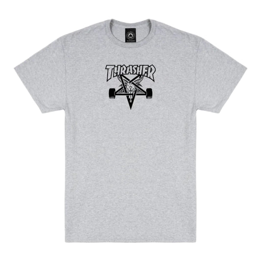 THRASHER SKATEGOAT LOGO T-SHIRT - GREY