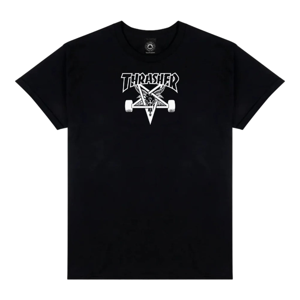 THRASHER SKATEGOAT LOGO T-SHIRT - BLACK