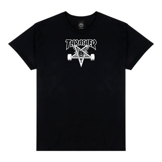 THRASHER SKATEGOAT LOGO T-SHIRT - BLACK