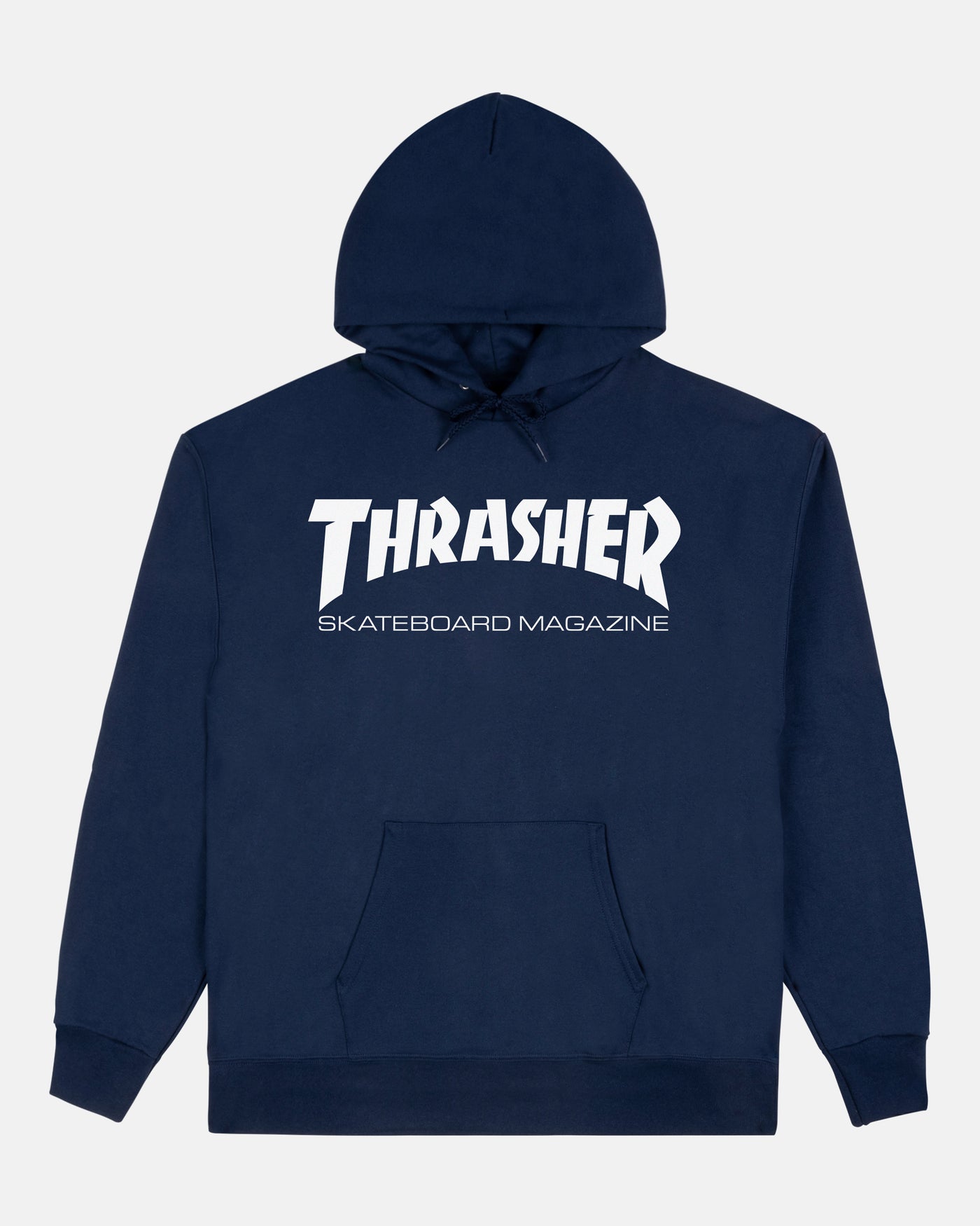 THRASHER SKATE MAG LOGO HOODIE - NAVY