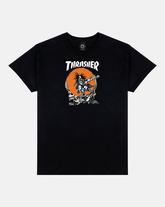 Thrasher Skate Outlaw T-Shirt Black