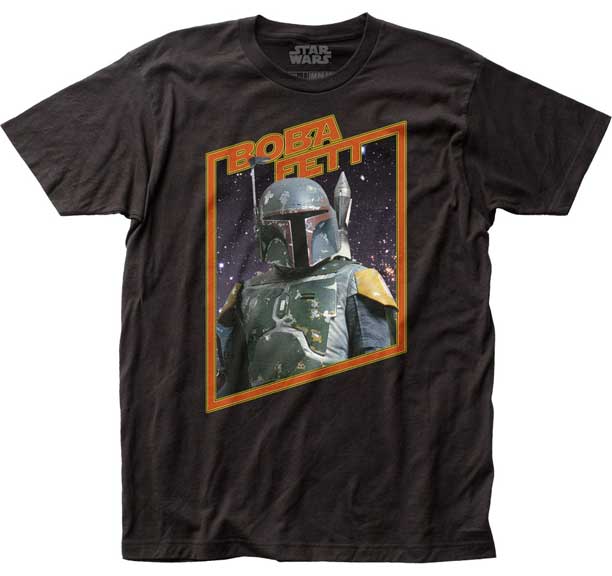 STAR WARS BOBA FETT T-SHIRT - BLACK