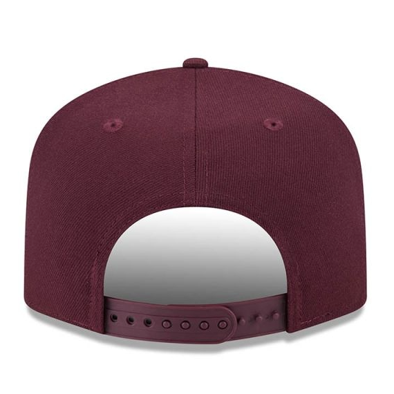 ASU SUN DEVILS 9FIFTY A-FRAME NEW ERA NCAA MAROON SCRIPT SNAPBACK HAT