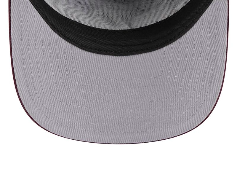 ASU SUN DEVILS 9FIFTY A-FRAME NEW ERA NCAA MAROON SCRIPT SNAPBACK HAT